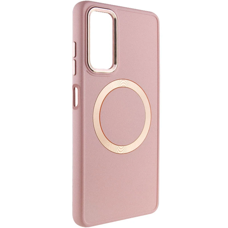 TPU чехол Bonbon Metal Style with Magnetic Fit для Samsung Galaxy A15 4G/5G / M15 5G, Розовый / Light Pink, TPU, купить оптом с доставкой
