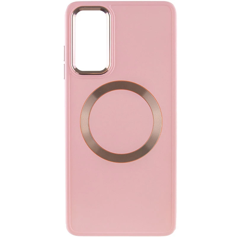 TPU чехол Bonbon Metal Style with Magnetic Fit для Samsung Galaxy A15 4G/5G / M15 5G, Розовый / Light Pink 1, TPU, купить оптом с доставкой