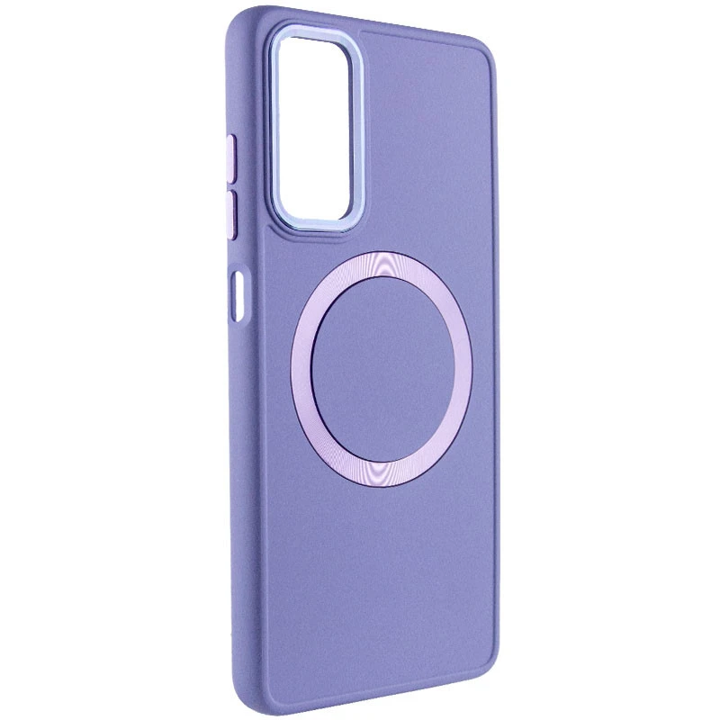 TPU чехол Bonbon Metal Style with Magnetic Fit для Samsung Galaxy A15 4G/5G / M15 5G, Сиреневый / Dasheen, TPU, купить оптом с доставкой