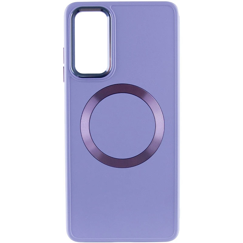 TPU чехол Bonbon Metal Style with Magnetic Fit для Samsung Galaxy A15 4G/5G / M15 5G, Сиреневый / Dasheen 1, TPU, купить оптом с доставкой
