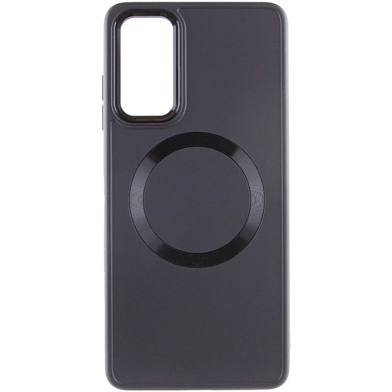 TPU чехол Bonbon Metal Style with Magnetic Fit для Samsung Galaxy A15 4G/5G / M15 5G, Черный / Black 1, TPU, купить оптом с доставкой