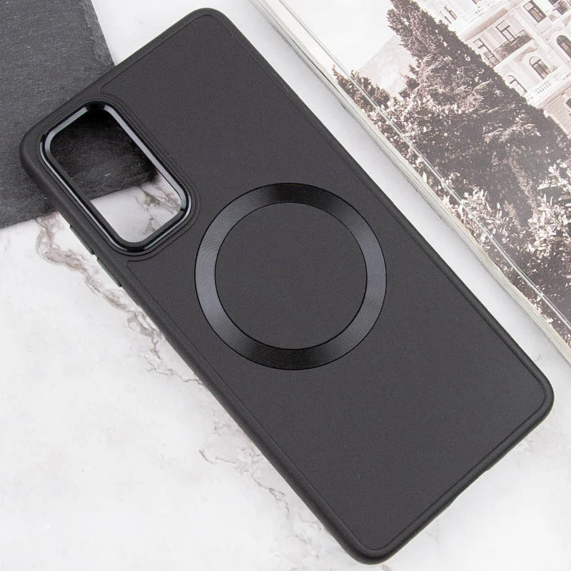 TPU чехол Bonbon Metal Style with Magnetic Fit для Samsung Galaxy A15 4G/5G / M15 5G, Черный / Black 2, TPU, купить оптом с доставкой