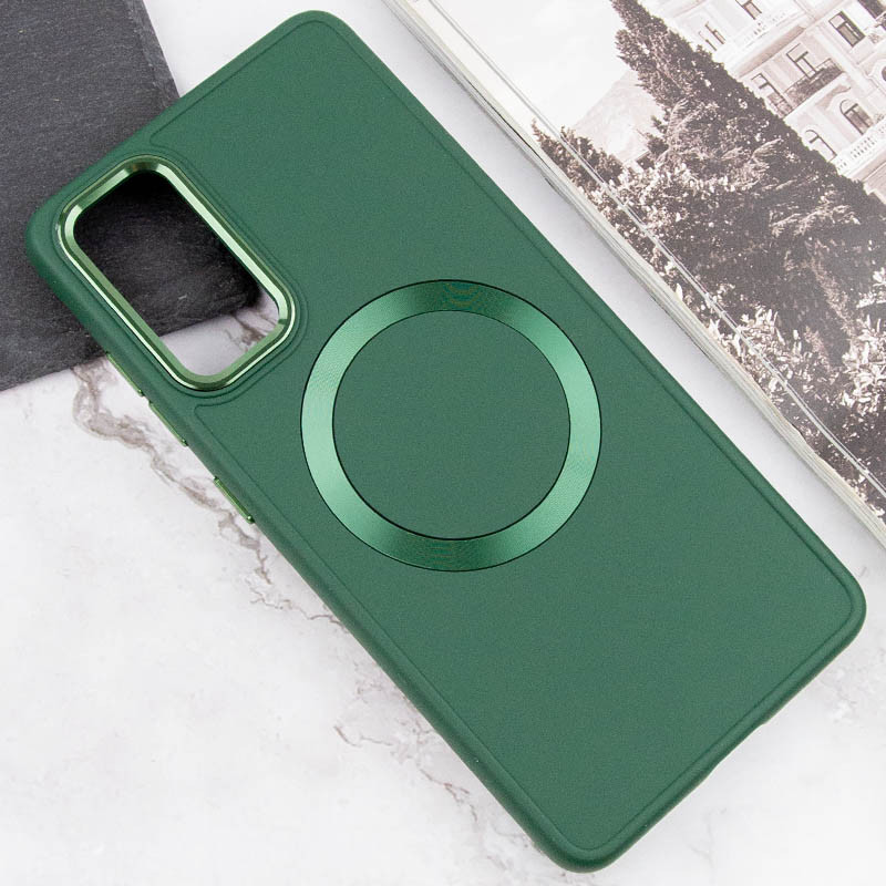 TPU чохол Bonbon Metal Style with MagSafe для Samsung Galaxy A35 | З магнітним кільцем Фотографія №4 TPU чохол Bonbon Metal Style with MagSafe для Samsung Galaxy A35 | З магнітним кільцем на малюнкі №4