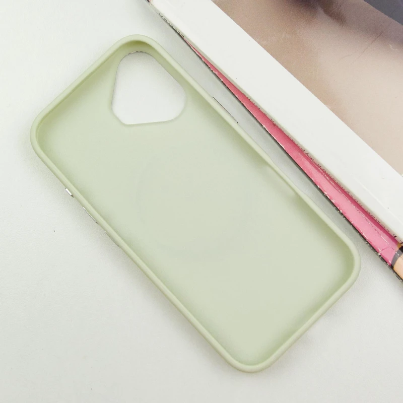 TPU чехол Bonbon Metal Style with Magnetic Fit для Apple iPhone 16 (6.1"), Белый / White 1, TPU, купить оптом с доставкой