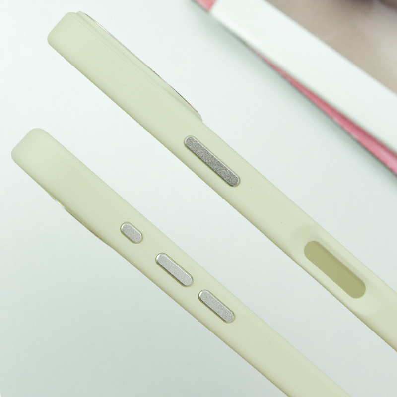 TPU чехол Bonbon Metal Style with MagSafe для Apple iPhone 16 (6.1) | С магнитным кольцом на картинке №4