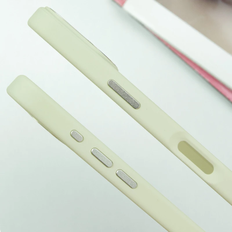 TPU чехол Bonbon Metal Style with Magnetic Fit для Apple iPhone 16 (6.1"), Белый / White 3, TPU, купить оптом с доставкой
