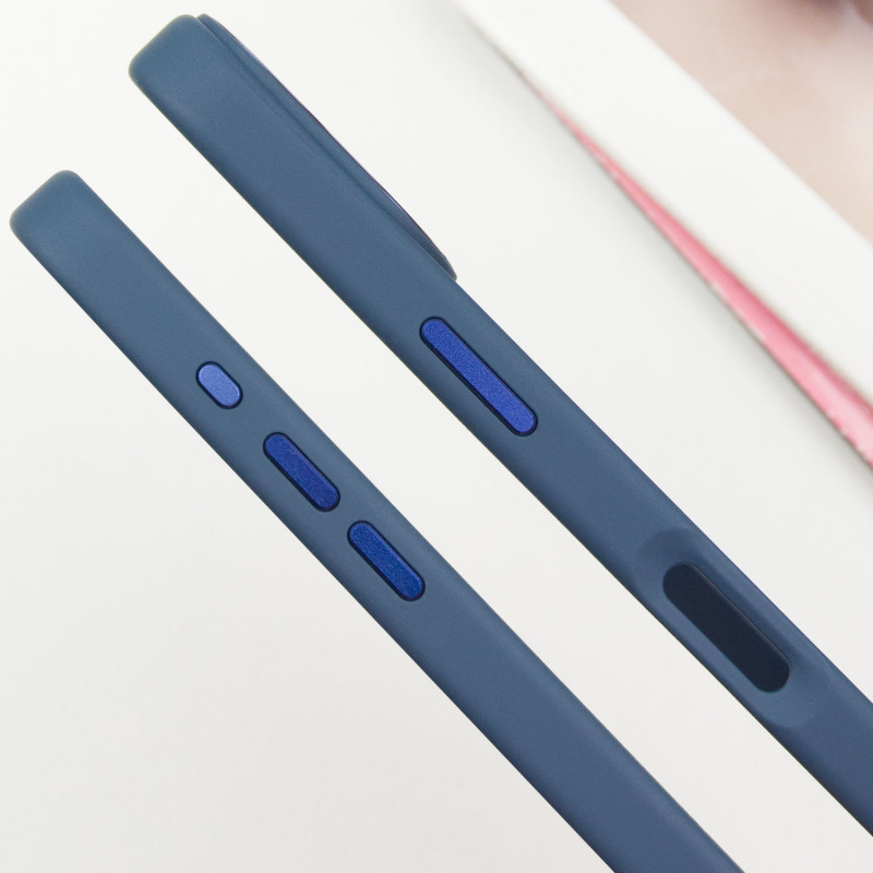 TPU чехол Bonbon Metal Style with MagSafe для Apple iPhone 16 (6.1) | С магнитным кольцом на картинке №4