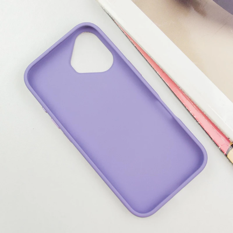 TPU чехол Bonbon Metal Style with Magnetic Fit для Apple iPhone 16 (6.1"), Сиреневый / Dasheen 1, TPU, купить оптом с доставкой
