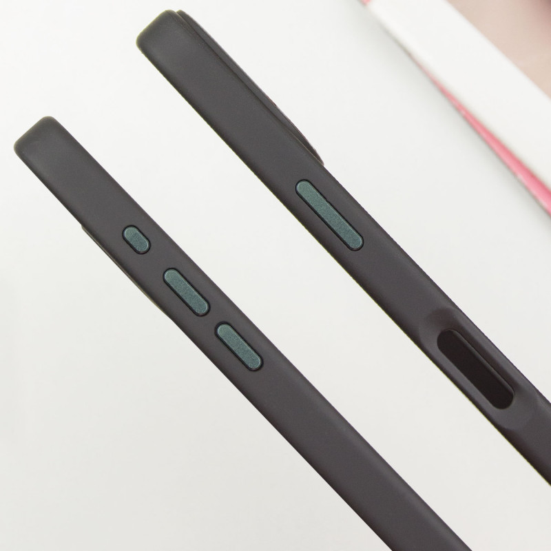 TPU чехол Bonbon Metal Style with MagSafe для Apple iPhone 16 (6.1) | С магнитным кольцом на картинке №4