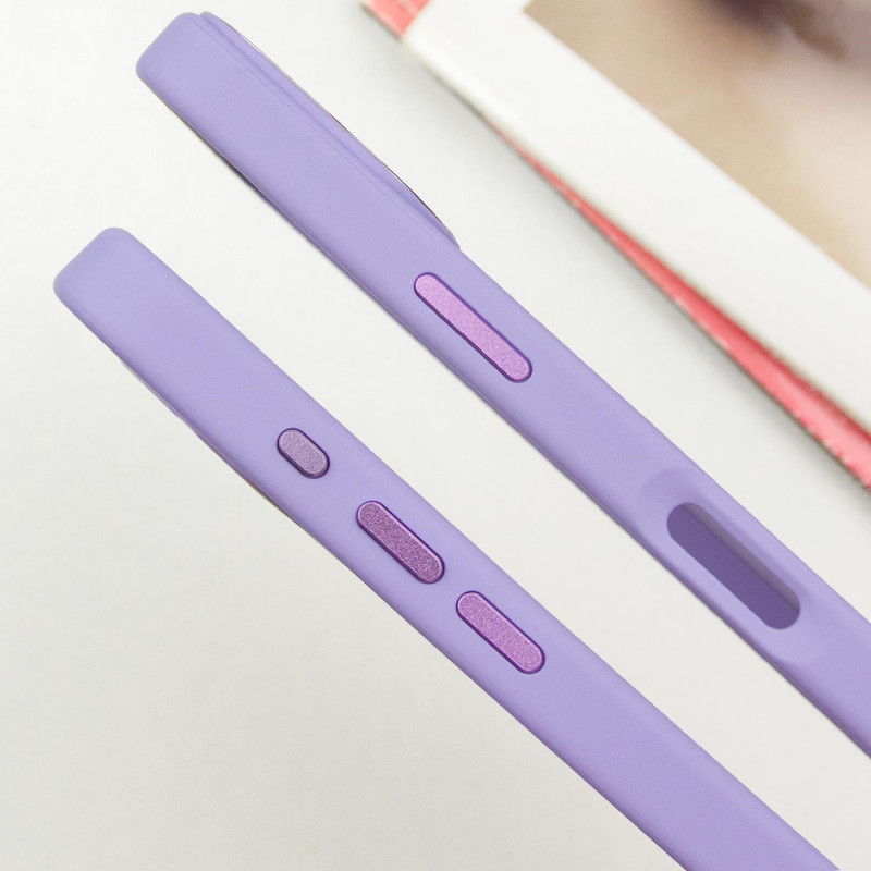 TPU чехол Bonbon Metal Style with MagSafe для Apple iPhone 16 Plus (6.7) | С магнитным кольцом на картинке №4