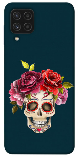 Чехол itsPrint Flower skull для Samsung Galaxy A22 4G