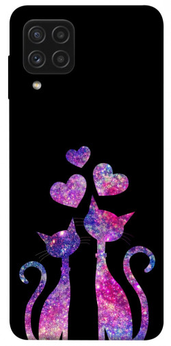 Чехол itsPrint Космические коты для Samsung Galaxy A22 4G