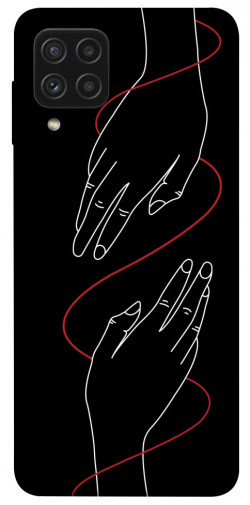 Чехол itsPrint Плетение рук для Samsung Galaxy A22 4G