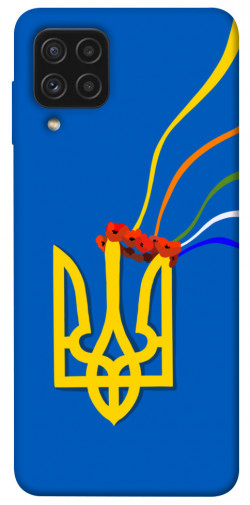 Чохол itsPrint Квітучий герб для Samsung Galaxy A22 4G