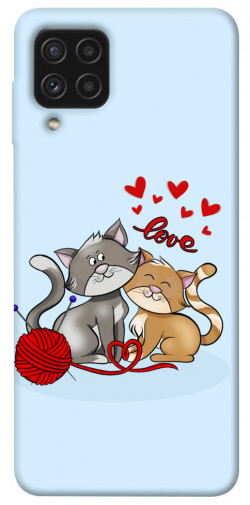 Чехол itsPrint Два кота Love для Samsung Galaxy A22 4G