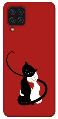 Чехол itsPrint Влюбленные коты для Samsung Galaxy A22 4G
