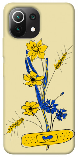 Чохол itsPrint Українські квіточки для Xiaomi Mi 11 Lite