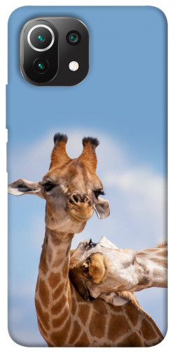 Чохол itsPrint Милі жирафи для Xiaomi Mi 11 Lite