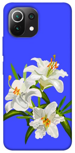Чохол itsPrint Three lilies для Xiaomi Mi 11 Lite