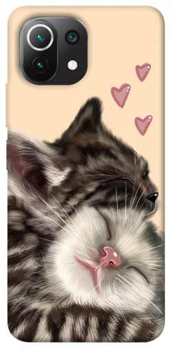 Чохол itsPrint Cats love для Xiaomi Mi 11 Lite
