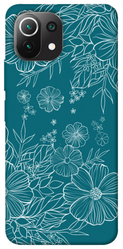 Чохол itsPrint Botanical illustration для Xiaomi Mi 11 Lite