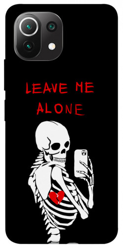 Чохол itsPrint Leave me alone для Xiaomi Mi 11 Lite