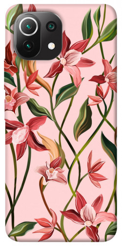 Чохол itsPrint Floral motifs для Xiaomi Mi 11 Lite