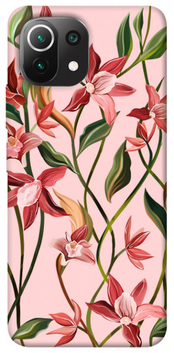 Чехол itsPrint Floral motifs для Xiaomi Mi 11 Lite