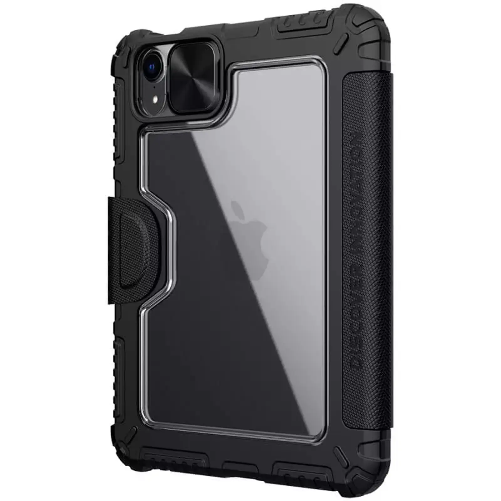 Чехол-книжка Nillkin Bumper Pro для Apple iPad Mini 6 (8.3") (2021) (2024), Black 2, TPU+PC, купить оптом с доставкой
