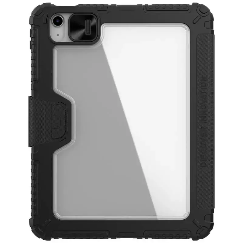 Уценка Чехол-книжка Nillkin Bumper Pro для Apple iPad 10.9" (2022-24) / 11" (A16) 2025, Поврежденная упаковка / Black 1, TPU+PC, купить оптом с доставкой