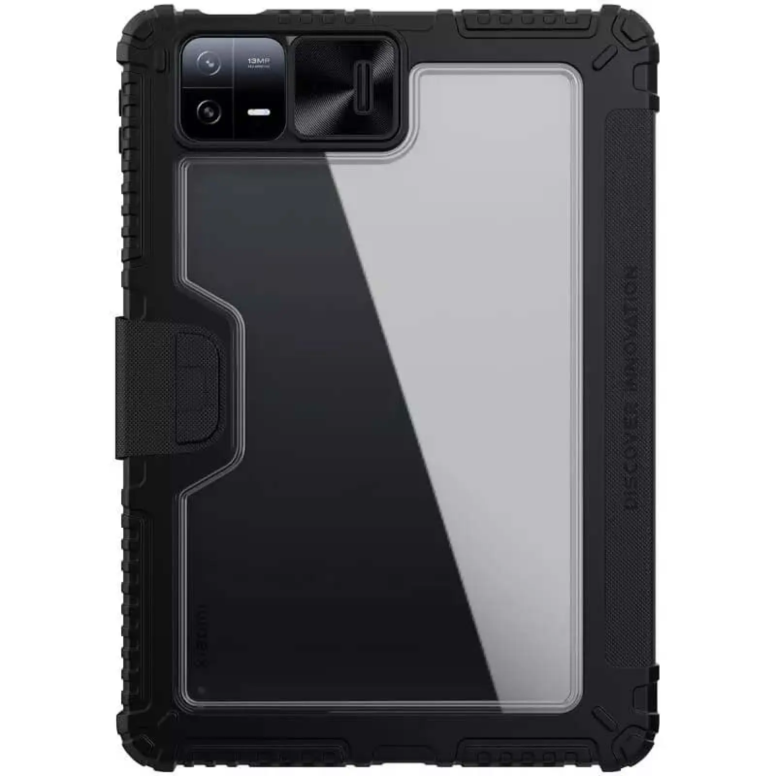 Уценка Чехол-книжка Nillkin Bumper Pro для Xiaomi Pad 6 / Pad 6 Pro (11"), Поврежденная упаковка / Black 1, TPU+PC, купить оптом с доставкой