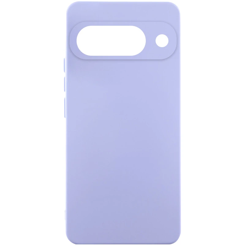 Чехол Silicone Cover Lakshmi Full Camera (AAA) для Google Pixel 9a, Сиреневый / Dasheen, Силикон, купить оптом с доставкой
