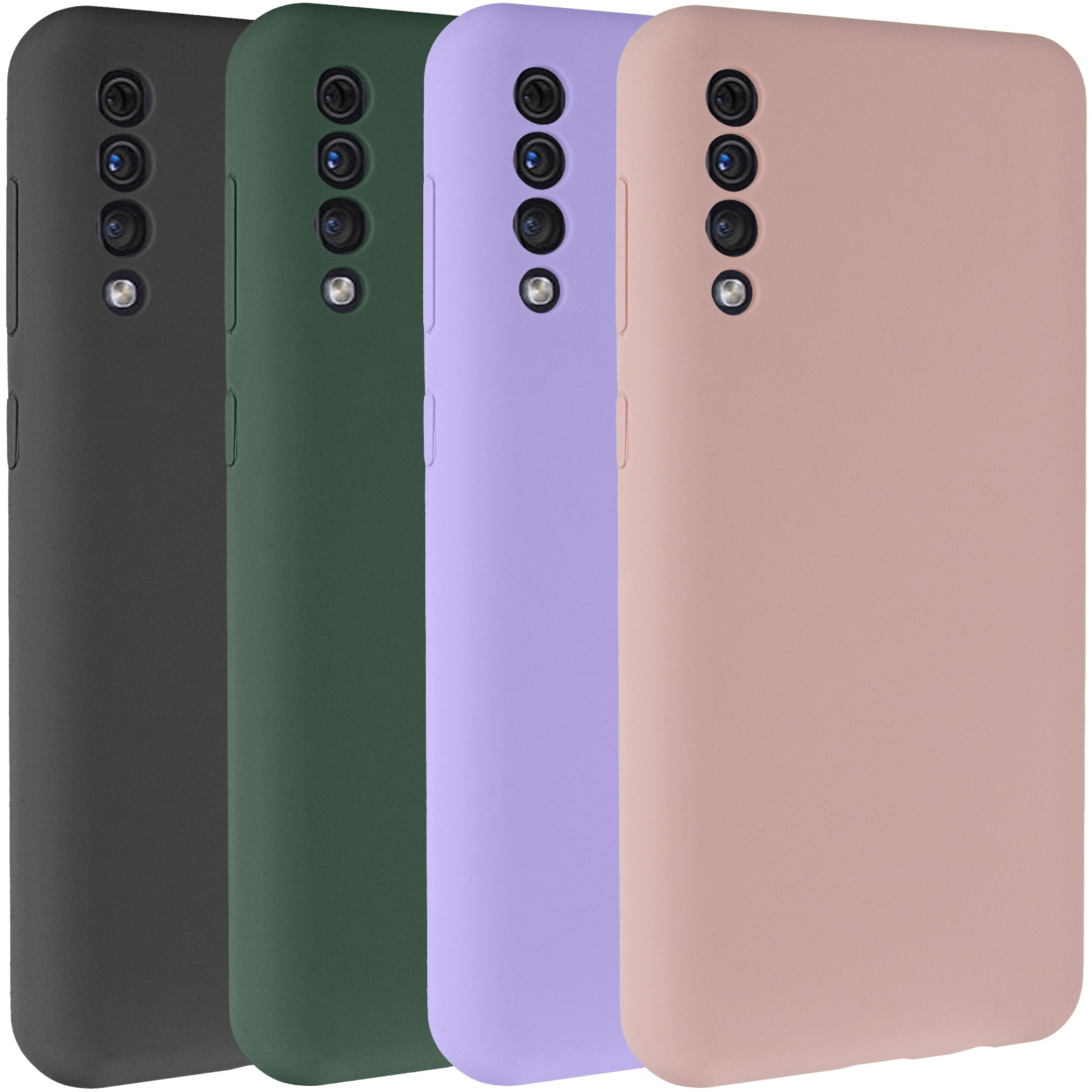 Чохол Silicone Cover Lakshmi Full Camera (AAA) для Samsung Galaxy A50 (A505F) / A50s / A30s, Силікон, купити оптом з доставкою