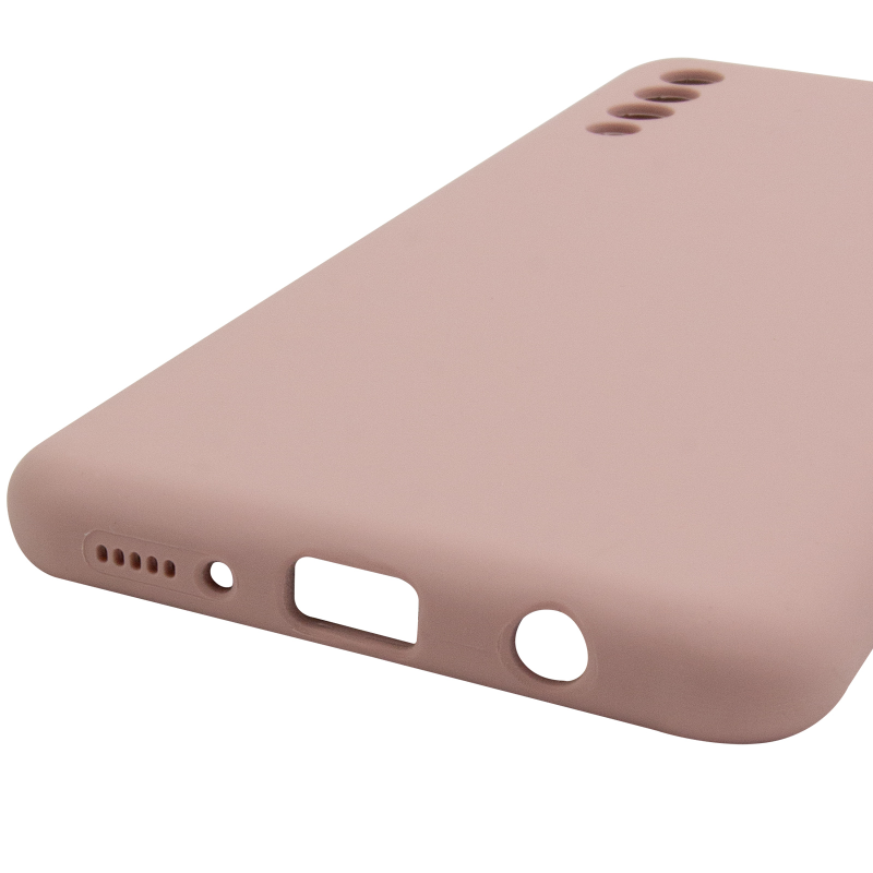 Чохол Silicone Cover Lakshmi Full Camera (AAA) для Samsung Galaxy A50 (A505F) / A50s / A30s, Рожевий / Pink Sand 4, Силікон, купити оптом з доставкою