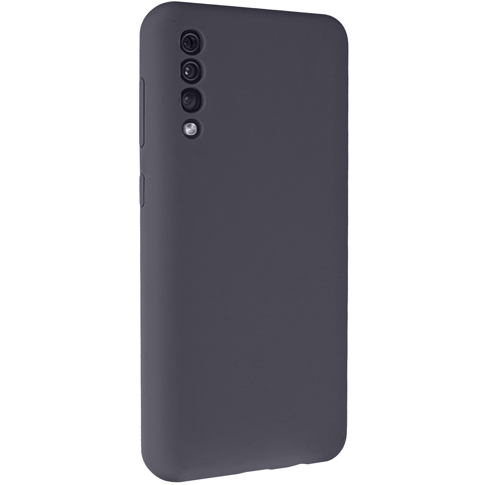 Чохол Silicone Cover Lakshmi Full Camera (AAA) для Samsung Galaxy A50 (A505F) / A50s / A30s, Сірий / Dark Gray, Силікон, купити оптом з доставкою