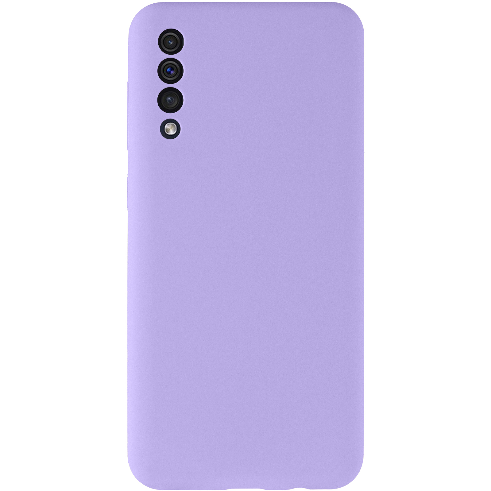 Чохол Silicone Cover Lakshmi Full Camera (AAA) для Samsung Galaxy A50 (A505F) / A50s / A30s, Бузковий / Dasheen 1, Силікон, купити оптом з доставкою