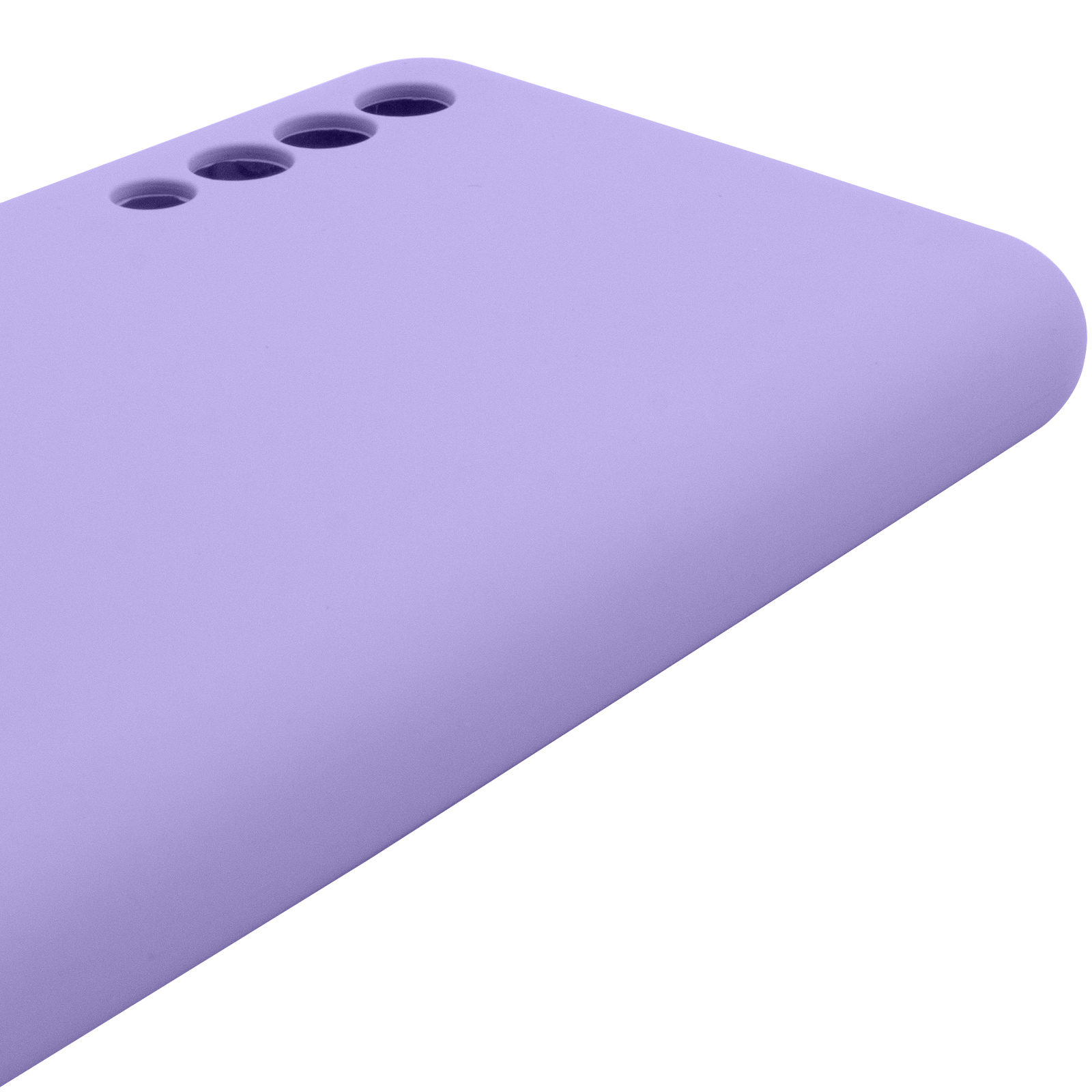 Чохол Silicone Cover Lakshmi Full Camera (AAA) для Samsung Galaxy A50 (A505F) / A50s / A30s, Бузковий / Dasheen 3, Силікон, купити оптом з доставкою