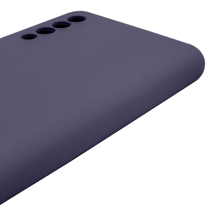 Чохол Silicone Cover Lakshmi Full Camera (AAA) для Samsung Galaxy A50 (A505F) / A50s / A30s, Темно-синій / Midnight blue 3, Силікон, купити оптом з доставкою