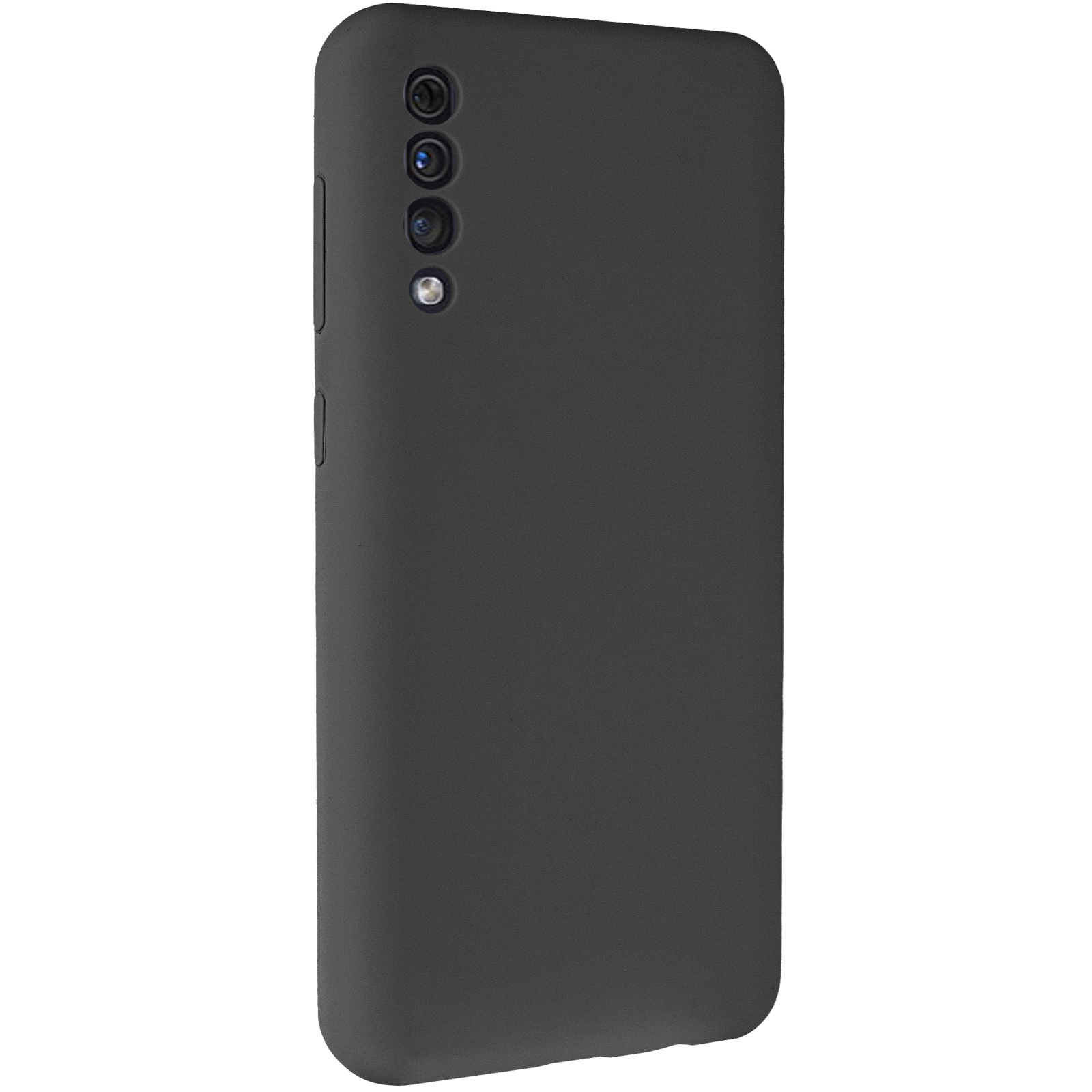 Чохол Silicone Cover Lakshmi Full Camera (AAA) для Samsung Galaxy A50 (A505F) / A50s / A30s, Чорний / Black, Силікон, купити оптом з доставкою