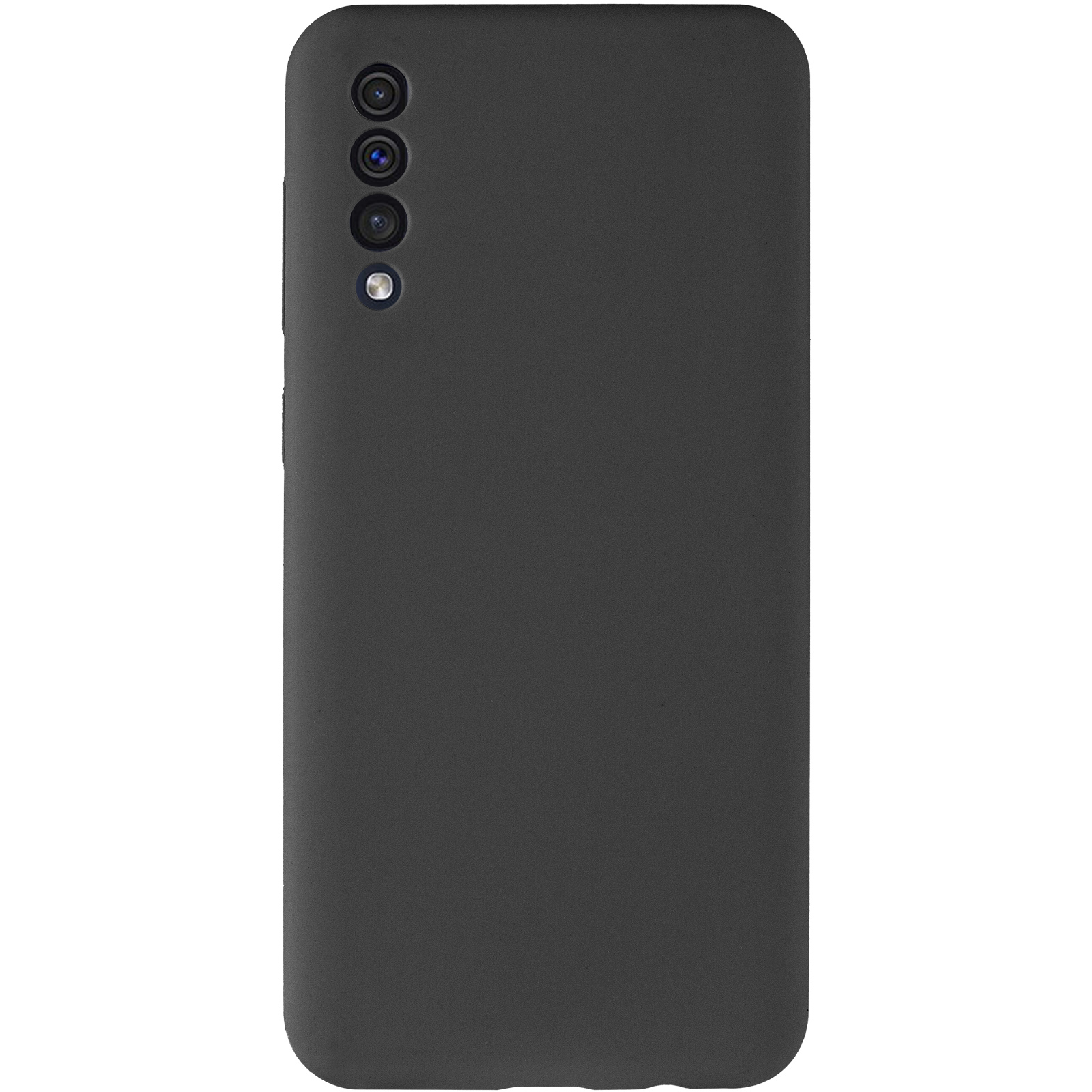 Чохол Silicone Cover Lakshmi Full Camera (AAA) для Samsung Galaxy A50 (A505F) / A50s / A30s, Чорний / Black 1, Силікон, купити оптом з доставкою