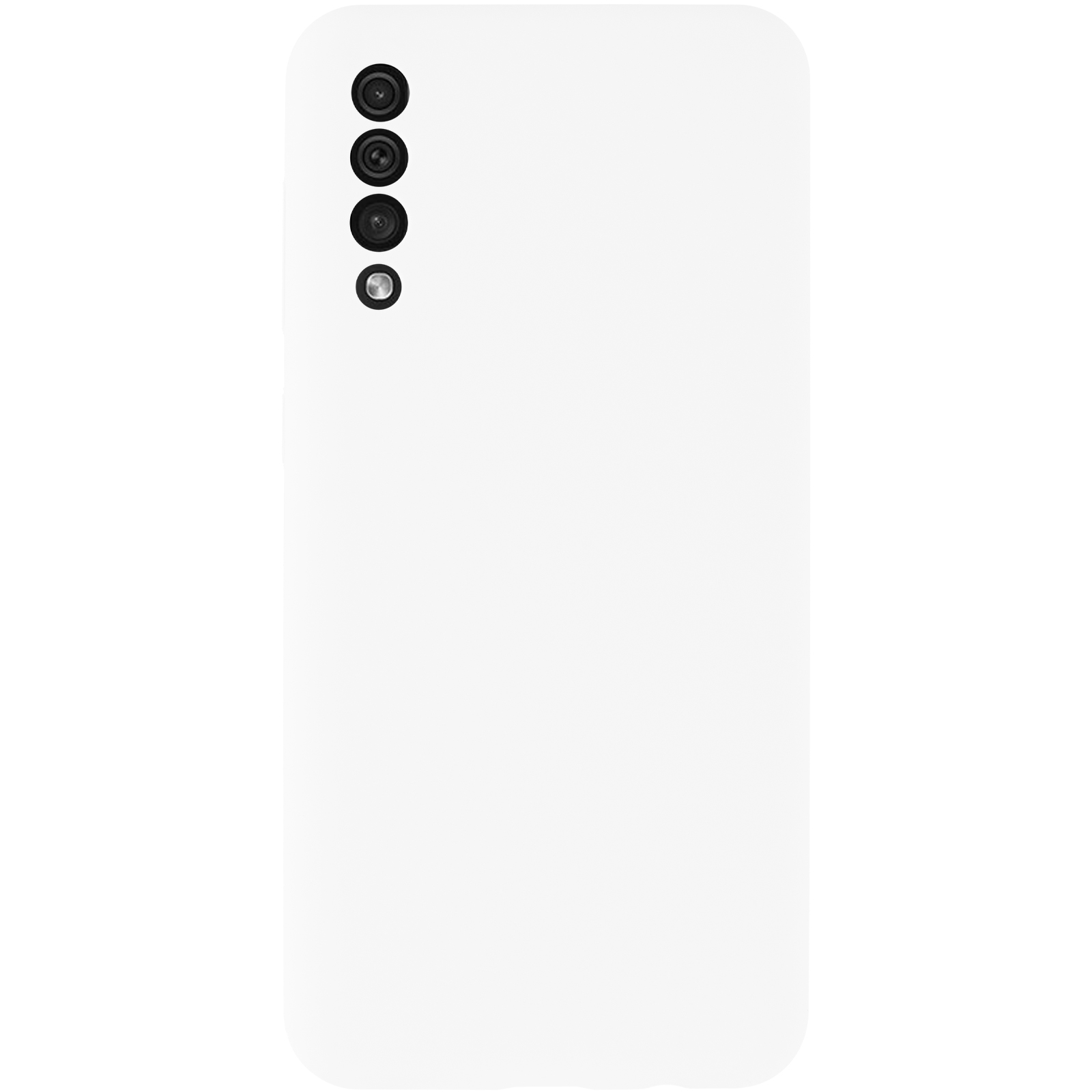 Чохол Silicone Cover Lakshmi Full Camera (AAA) для Samsung Galaxy A50 (A505F) / A50s / A30s, Білий / White 1, Силікон, купити оптом з доставкою