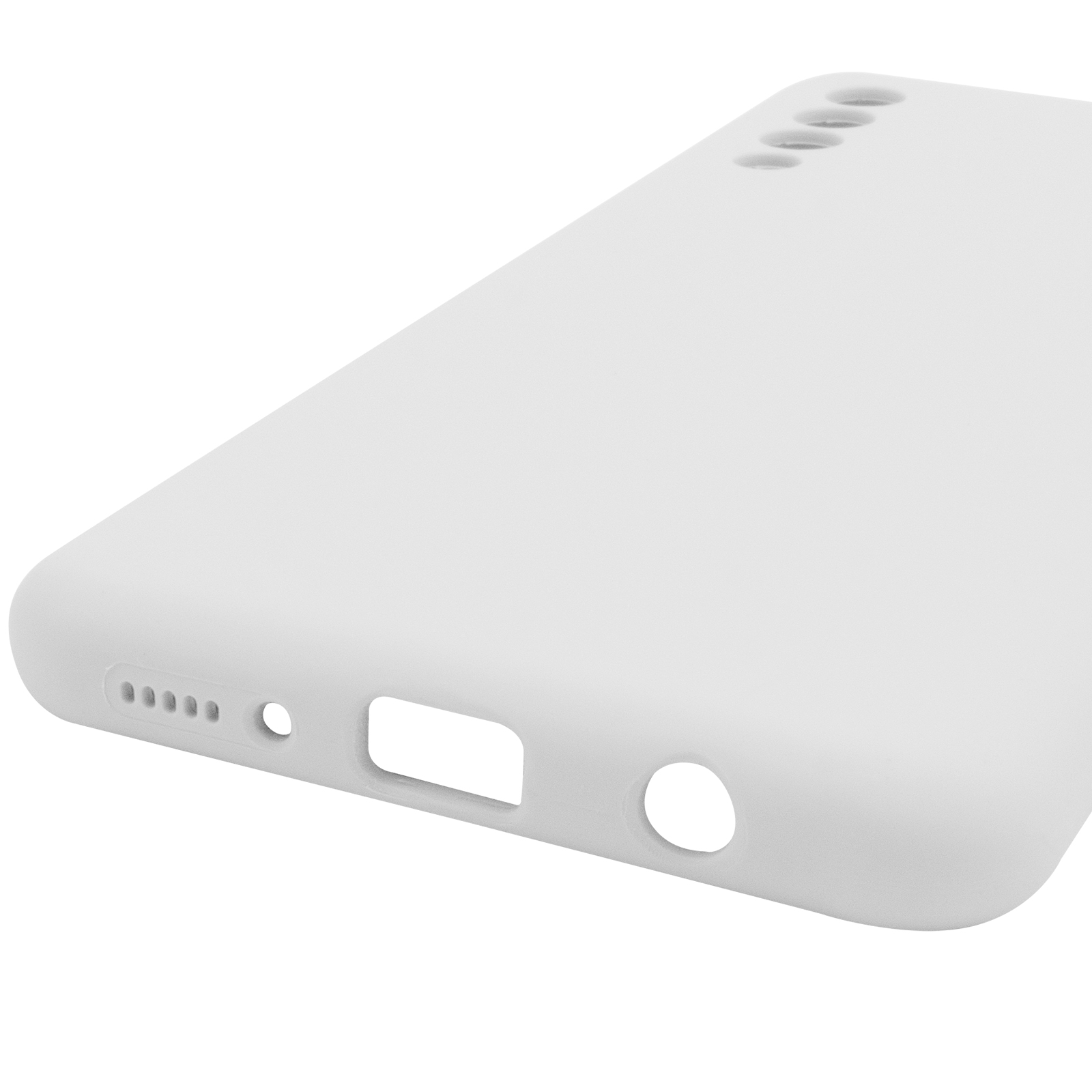 Чохол Silicone Cover Lakshmi Full Camera (AAA) для Samsung Galaxy A50 (A505F) / A50s / A30s, Білий / White 4, Силікон, купити оптом з доставкою