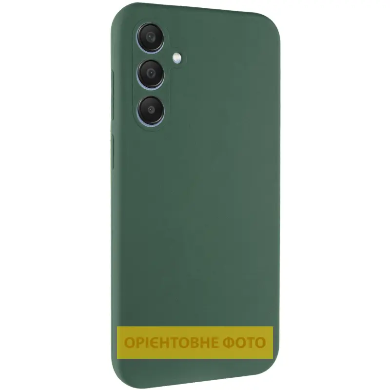 Чехол Silicone Cover Lakshmi Full Camera (AAA) для Samsung Galaxy A10s, Зеленый / Cyprus Green, Силикон, купить оптом с доставкой