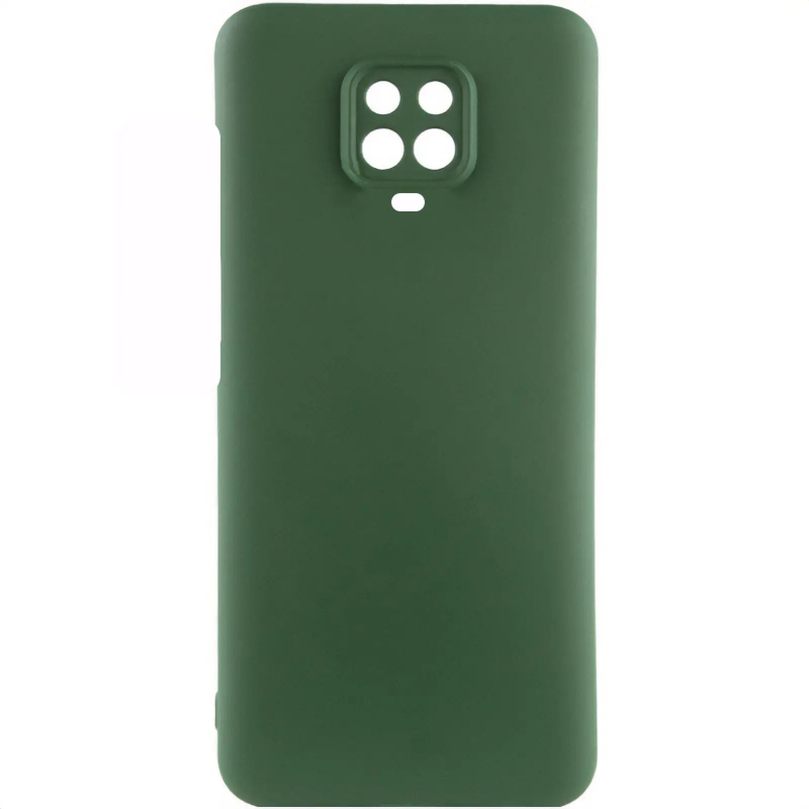 Чехол Silicone Cover Lakshmi Full Camera (AAA) для Xiaomi Redmi Note 9s / Note 9 Pro /Note 9 Pro Max, Зеленый / Cyprus Green, Силикон, купить оптом с доставкой