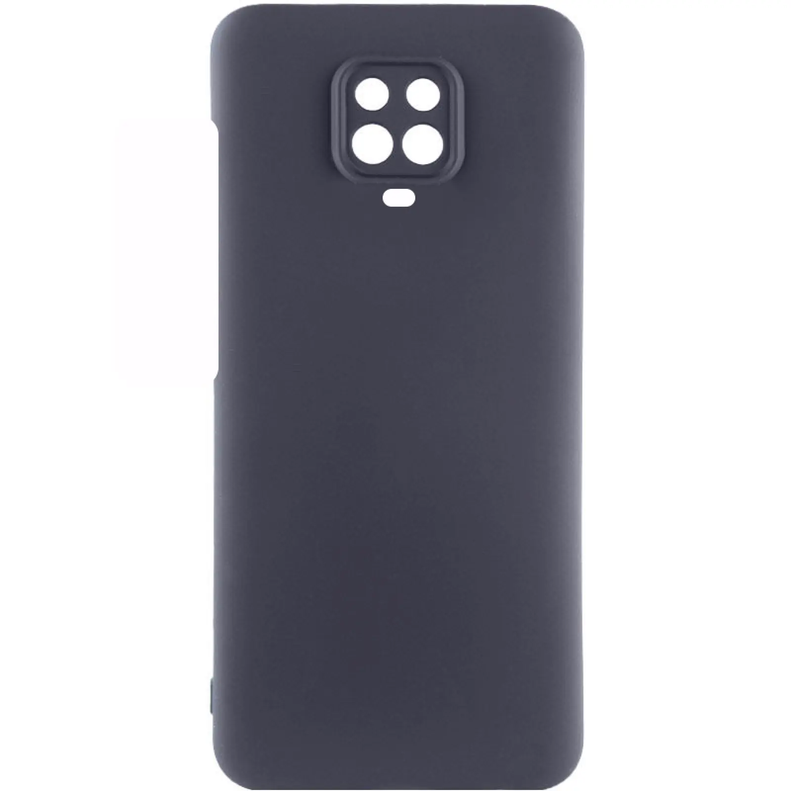 Чехол Silicone Cover Lakshmi Full Camera (AAA) для Xiaomi Redmi Note 9s / Note 9 Pro /Note 9 Pro Max, Серый / Dark Gray, Силикон, купить оптом с доставкой