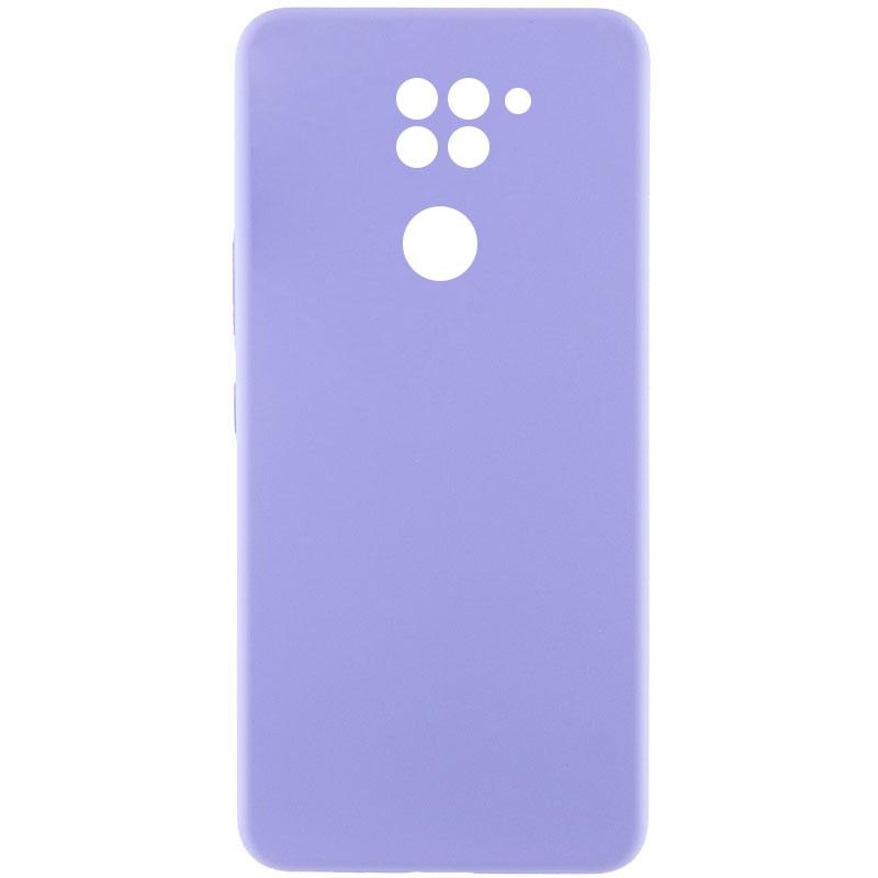 Чехол Silicone Cover Lakshmi Full Camera (AAA) для Xiaomi Redmi Note 9 / Redmi 10X | Микрофибра на картинке №1