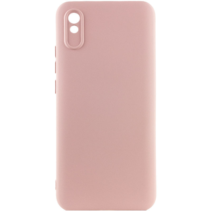 Чохол Silicone Cover Lakshmi Full Camera (AAA) для Xiaomi Redmi 9A | Мікрофібра на малюнкі №1