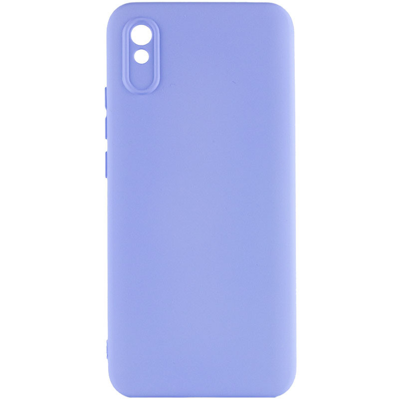 Чохол Silicone Cover Lakshmi Full Camera (AAA) для Xiaomi Redmi 9A | Мікрофібра на малюнкі №1