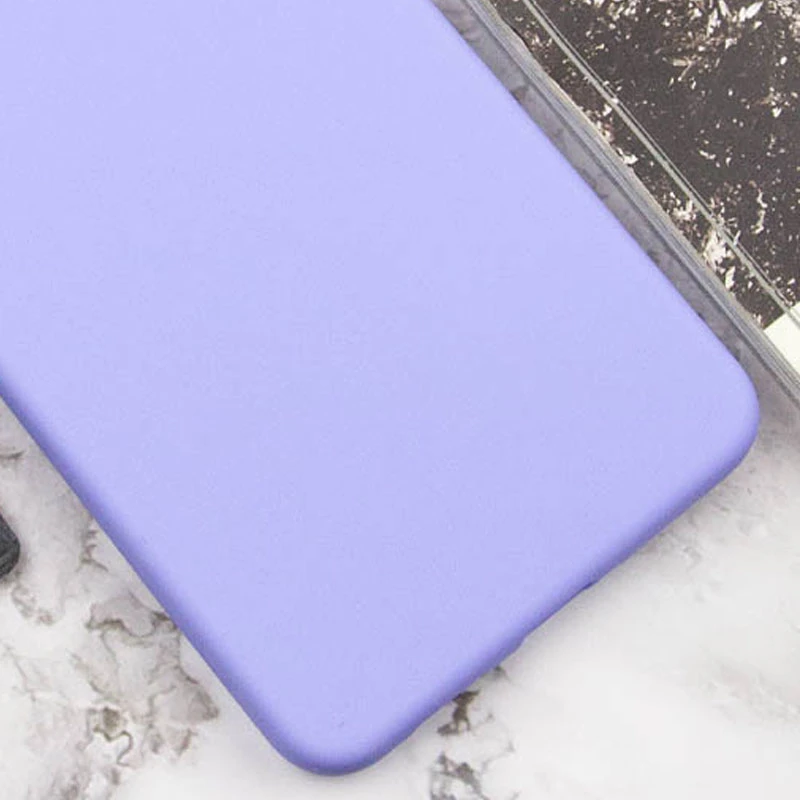 Чехол Silicone Cover Lakshmi Full Camera (AAA) для Xiaomi Redmi 9A, Сиреневый / Dasheen 2, Силикон, купить оптом с доставкой