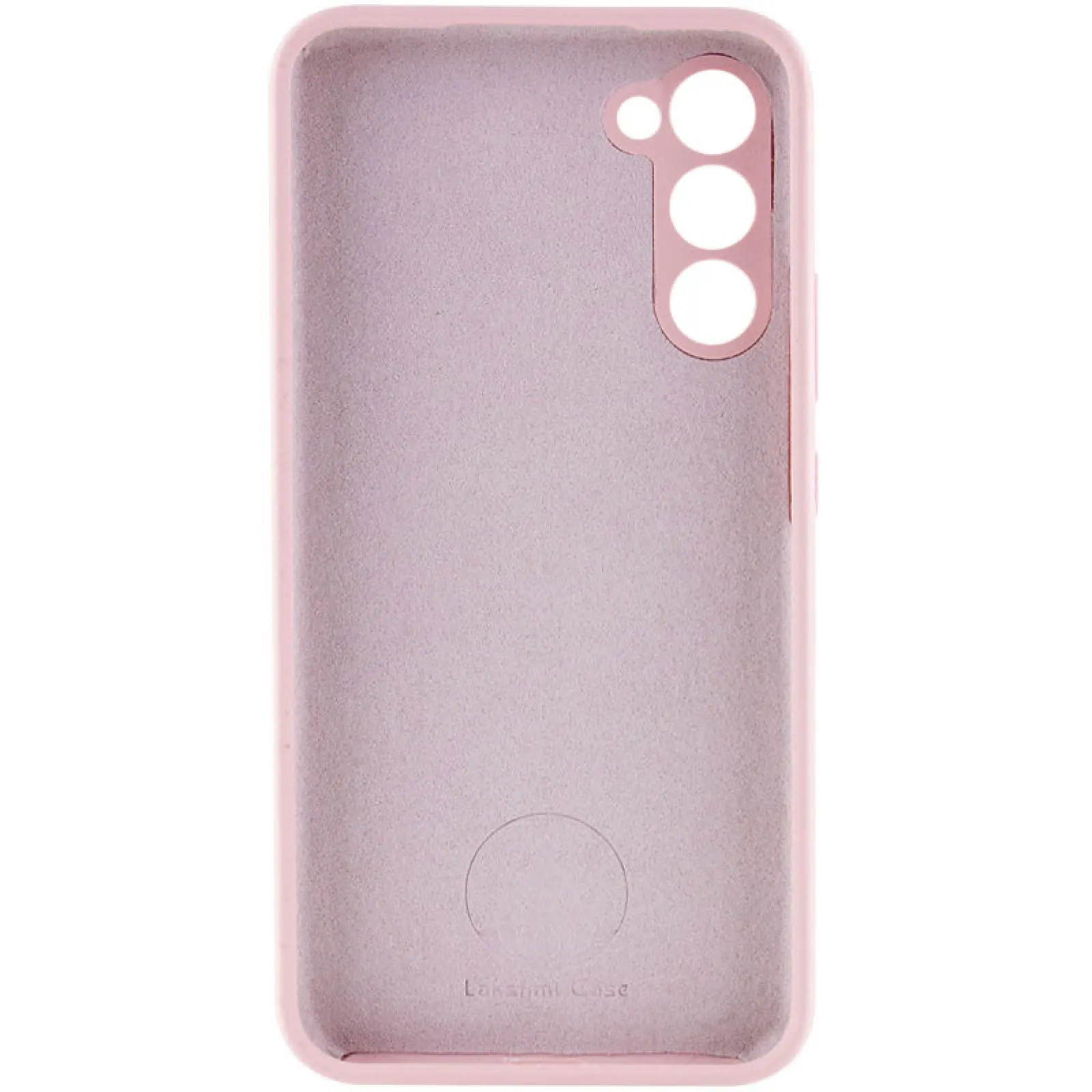 Чехол Silicone Cover Lakshmi Full Camera (AAA) для Samsung Galaxy S20 FE, Розовый / Pink Sand 1, Силикон, купить оптом с доставкой